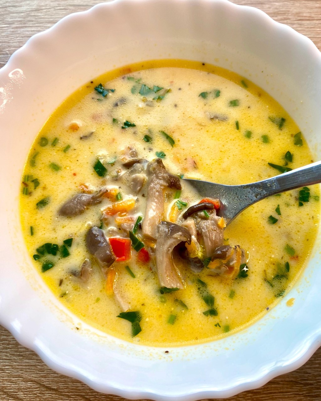 ciorba de burta vegetariana